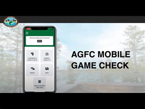agfc online game check